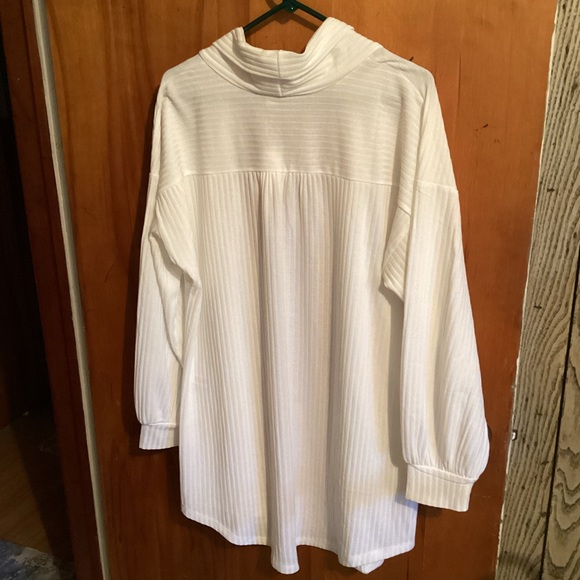Cato’s ladies white textured open Cardigan, size XL, NWT - Picture 5 of 11